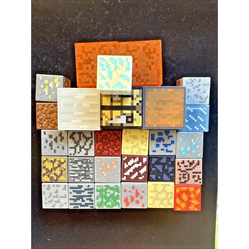 Minecraft 28 Blocks Different sizes Gaming Toys Building Crafting - Picture 2 of 3